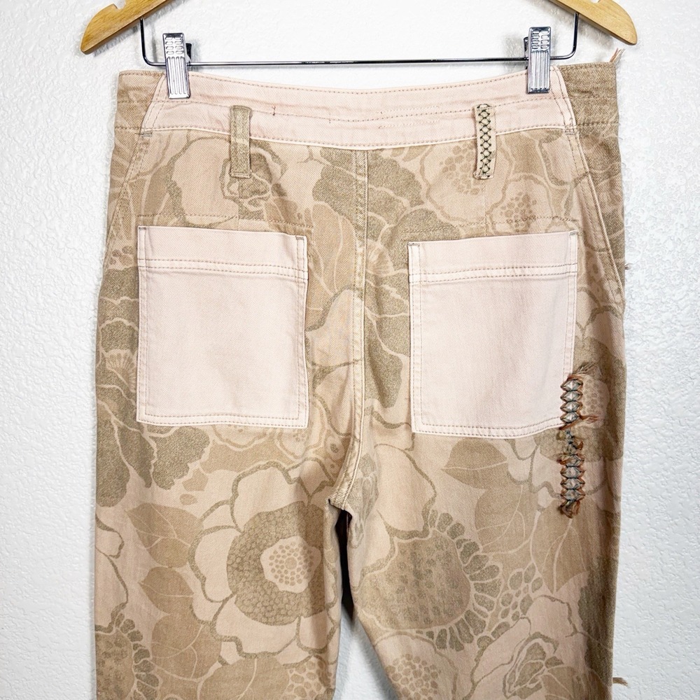 Anthropologie Pilcro The Camp Wanderer Patchwork Pants Size 30 Womens Boho Artsy - Picture 9 of 16